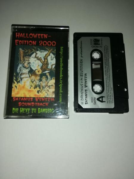 Halloween Edition 2000 Die Hexe zu Bamberg Satanus Venezia Soundtrack 5-fach Schwarz geschraubt Schwarz mit Silbernen Aufkleber Witch Zone 01